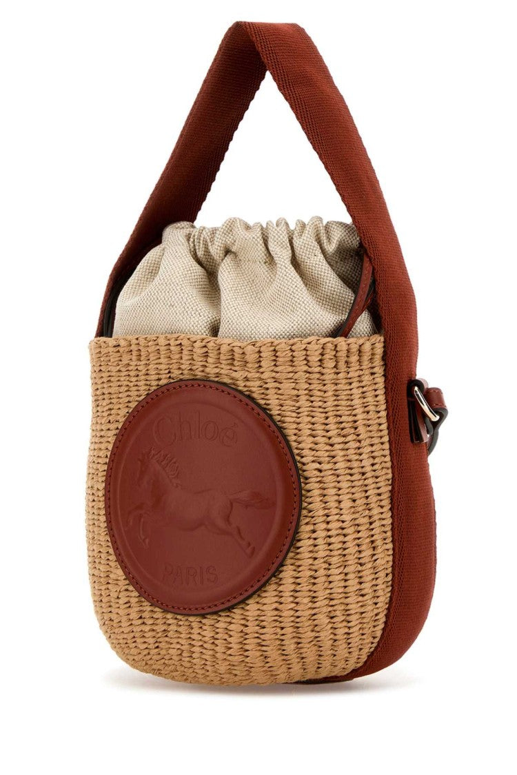 Chloé Raffia Bucket Bag