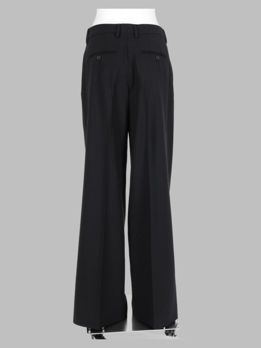 Filippa K Tailored Clean-Front Wool-Blend Wide-Leg Pants