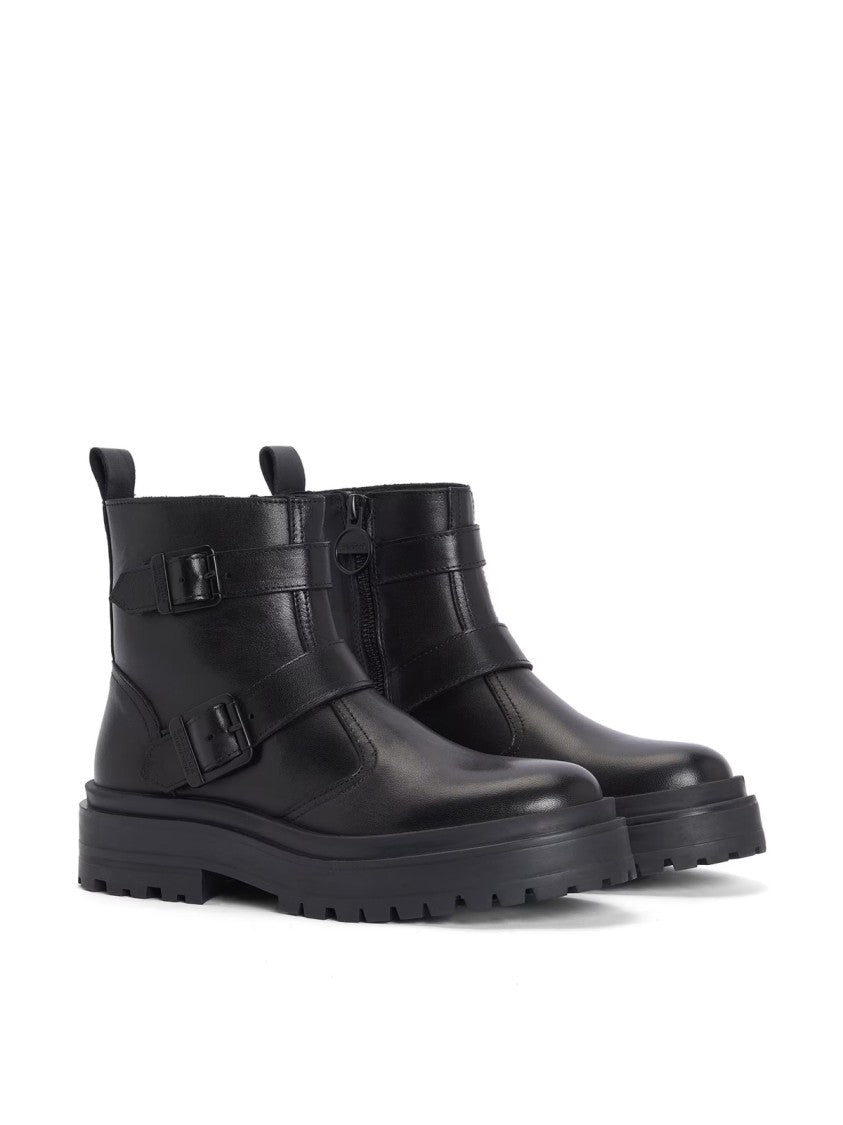 Barbour Tasmin Double-Buckle Chelsea Boots