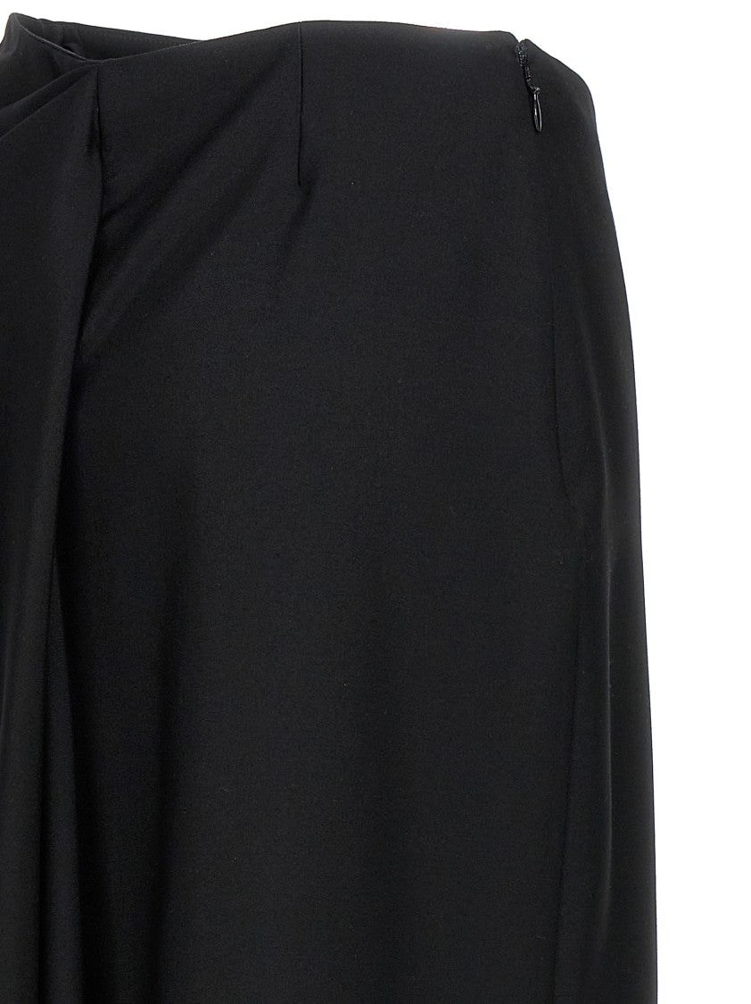 Mcqueen 'Slashed Drape' Skirt