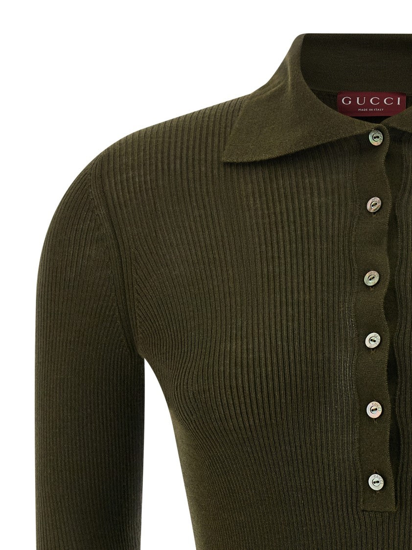 Gucci 'Nastro Web' Polo Shirt