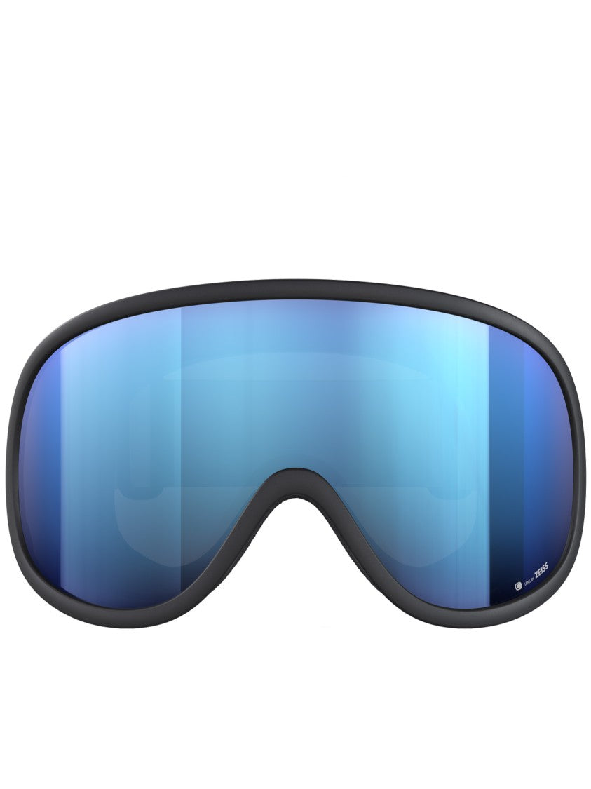 Poc Black Retina Wraparound Blue-Tinted Ski Goggle
