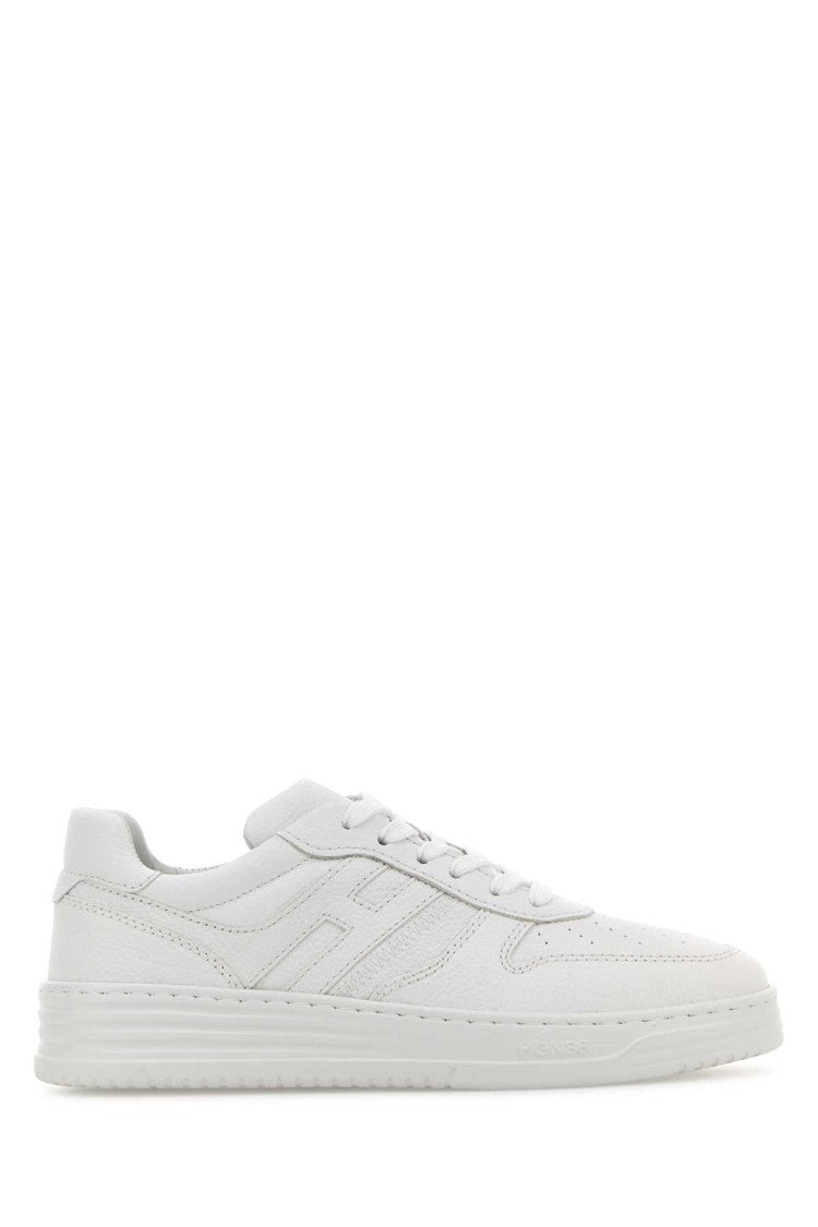 Hogan White Leather H630 Sneakers
