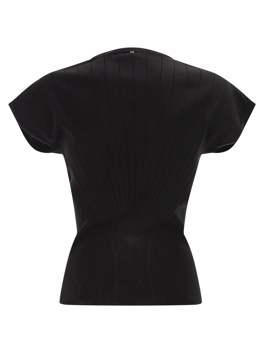 Sportmax Spxsamba - Ribbed Viscose Jumper
