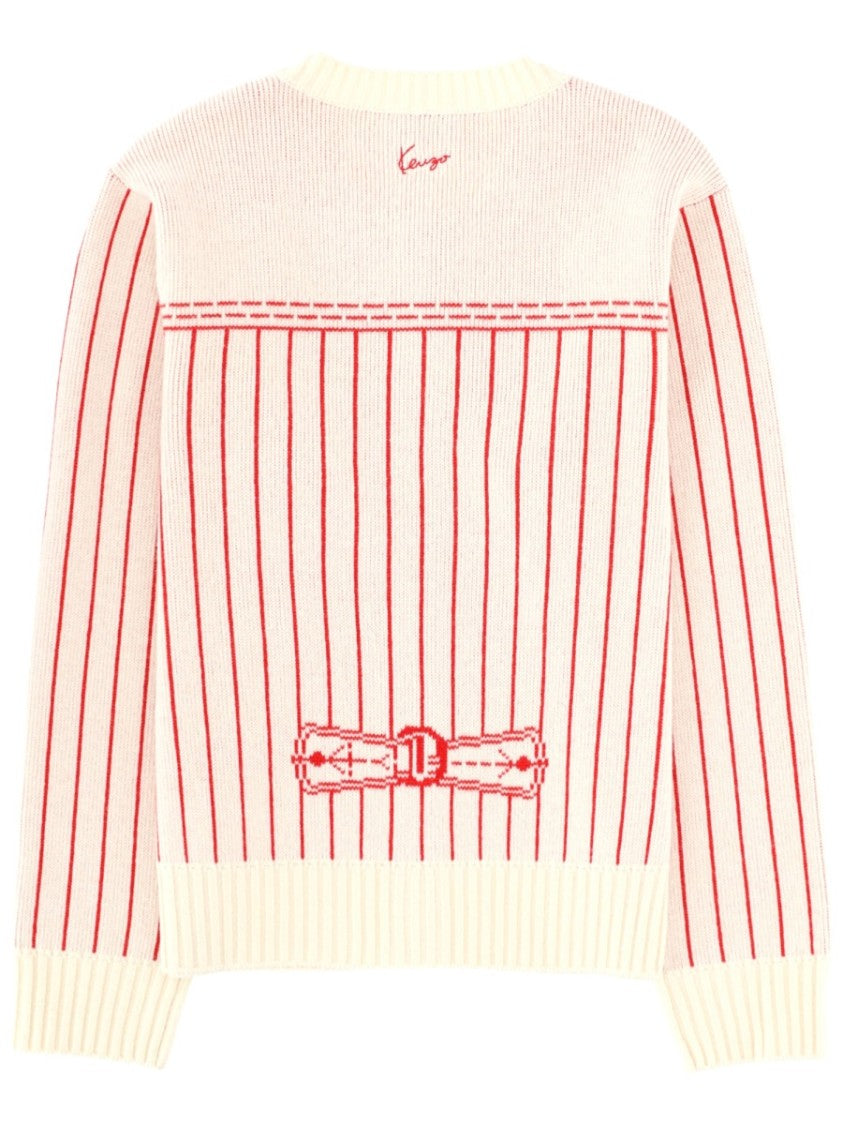 Kenzo Trompe L'oeil Knitted Cardigan
