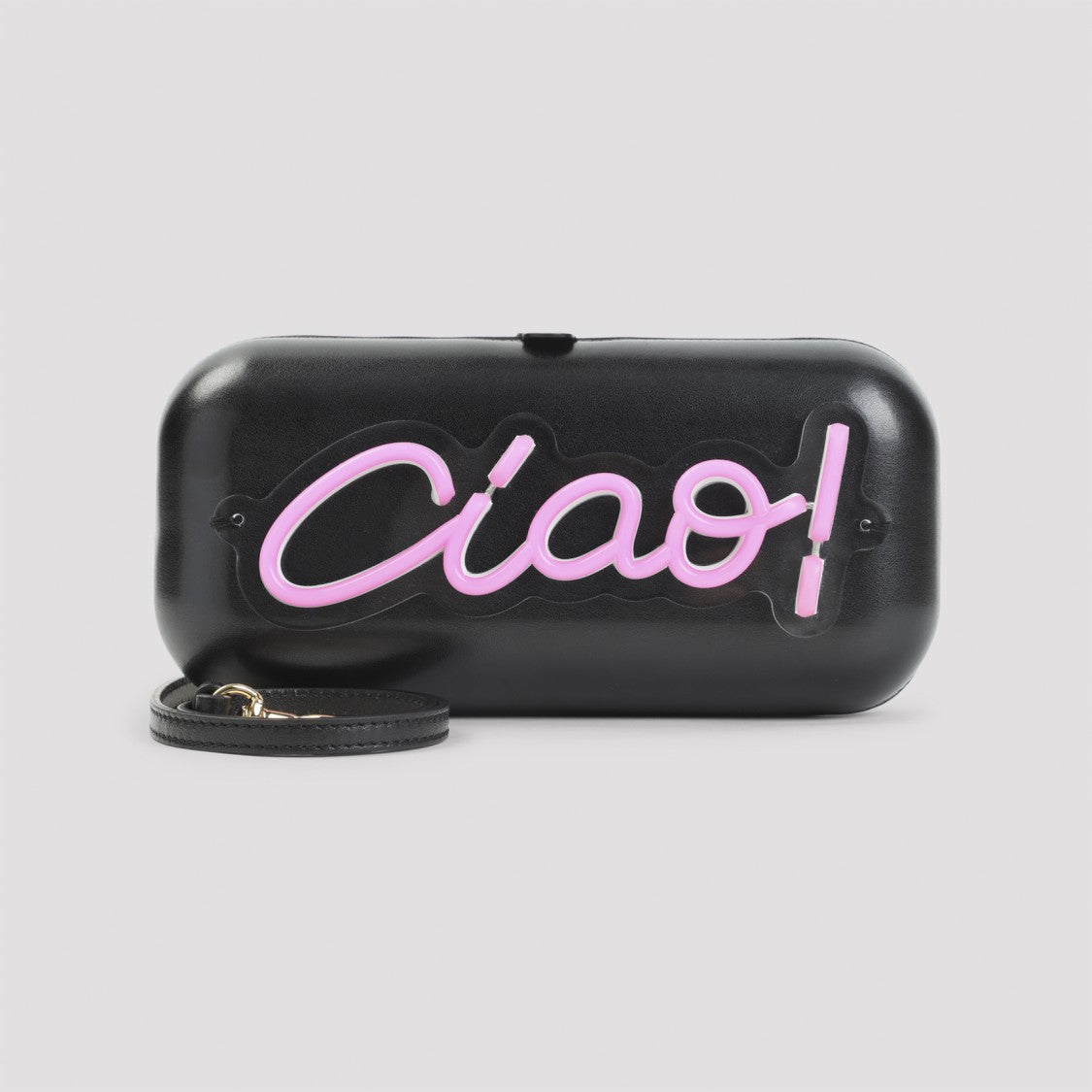 Moschino Black Polyurethane Shoulder Bag