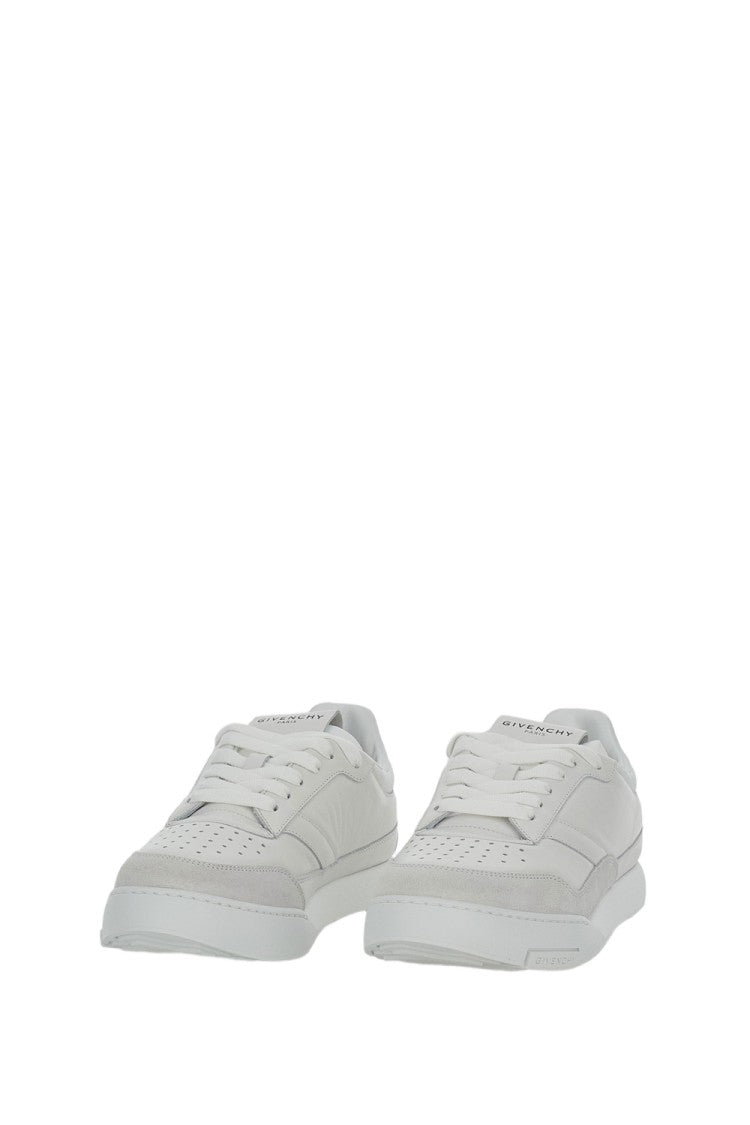 Givenchy Low-Top Sneakers In Smooth And Suede Calfskin Leather
