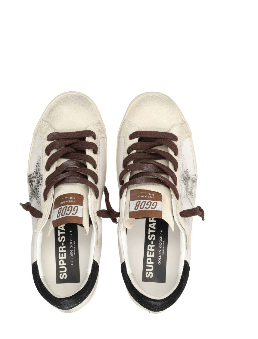 Golden Goose White Super Star Sneakers