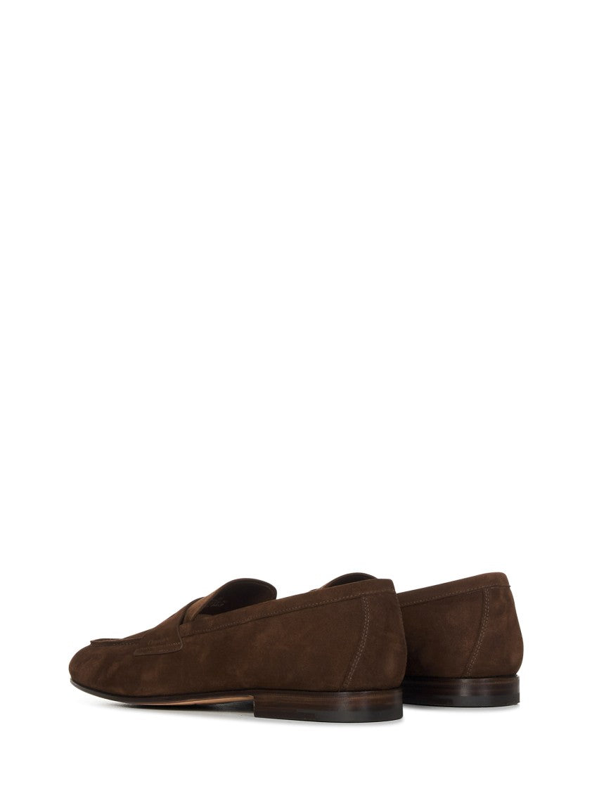 Church's Maltby Burnt-Colored Suede Penny Loafer
