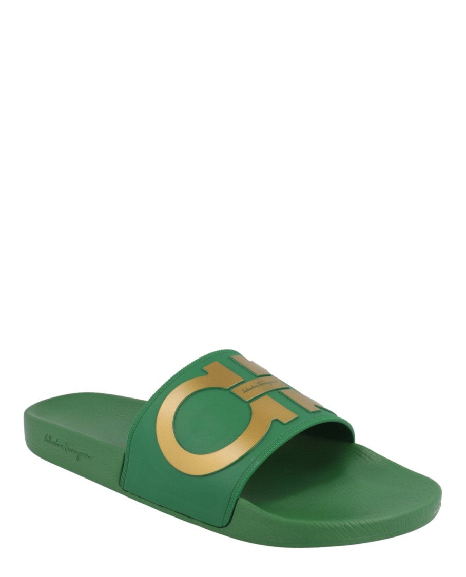 Ferragamo Groove 2 Slides