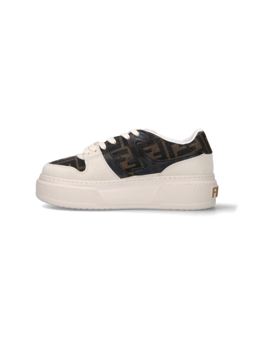 Fendi Match Sneakers – Brown