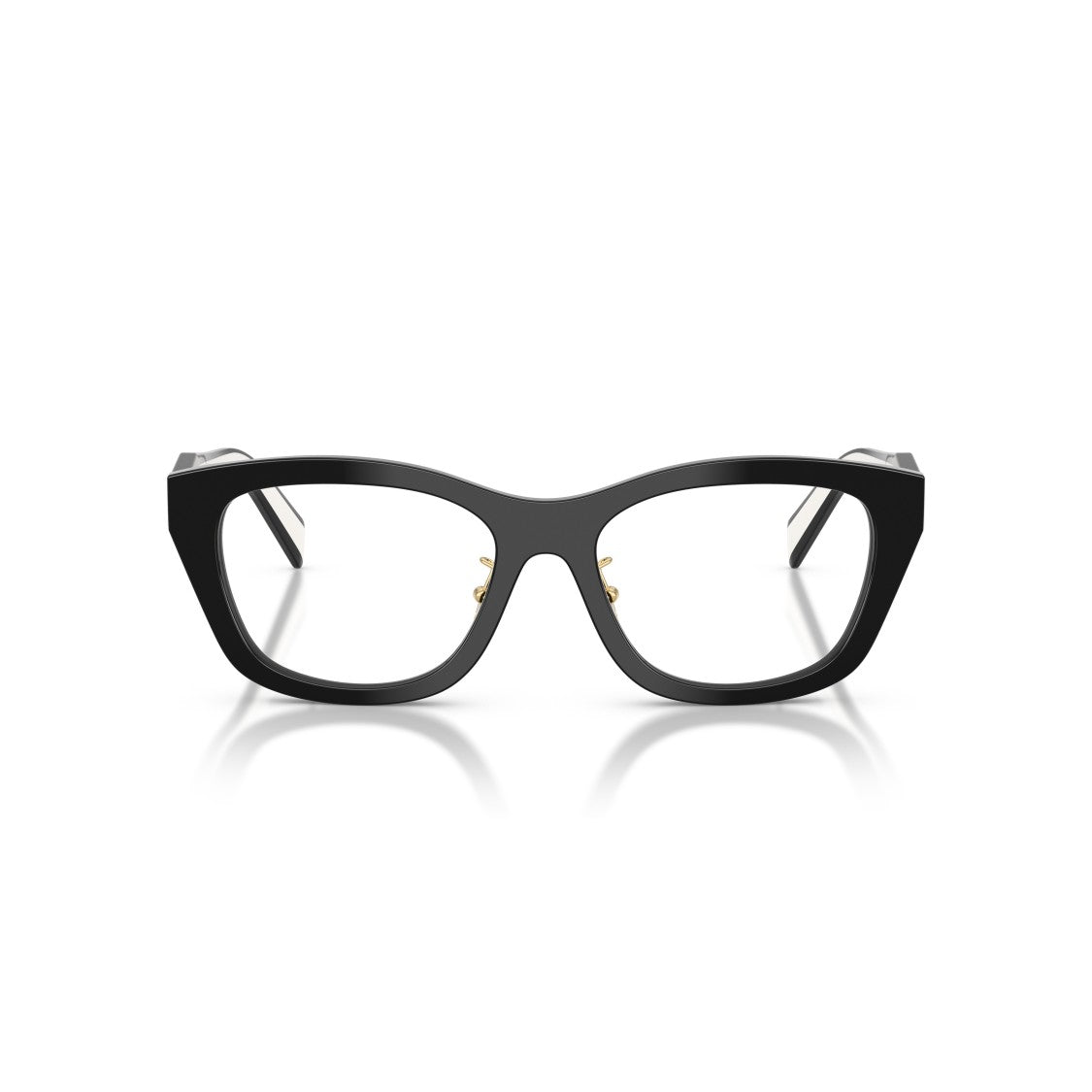 Prada 0Pr D11vd Angular Cat-Eye Acetate Eyeglasses