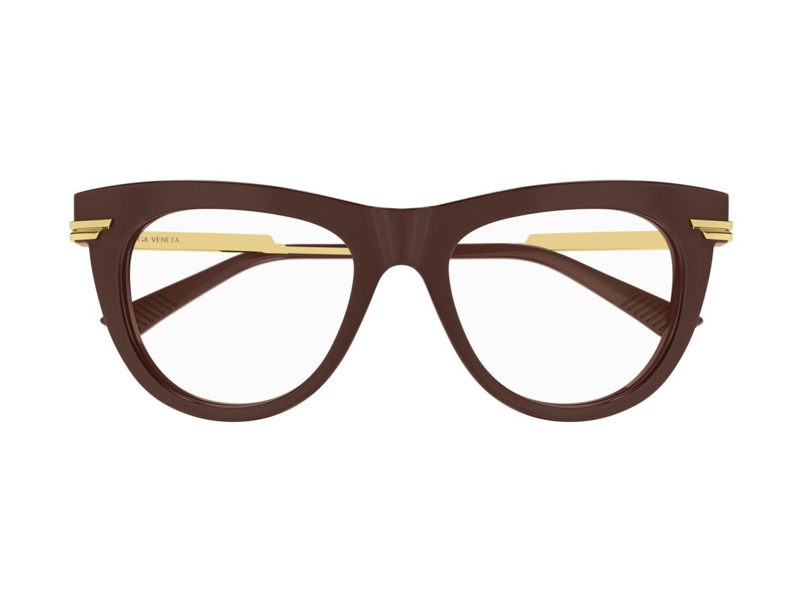 Bottega Veneta Gold Bv1297o Metal Cat-Eye Sunglasses