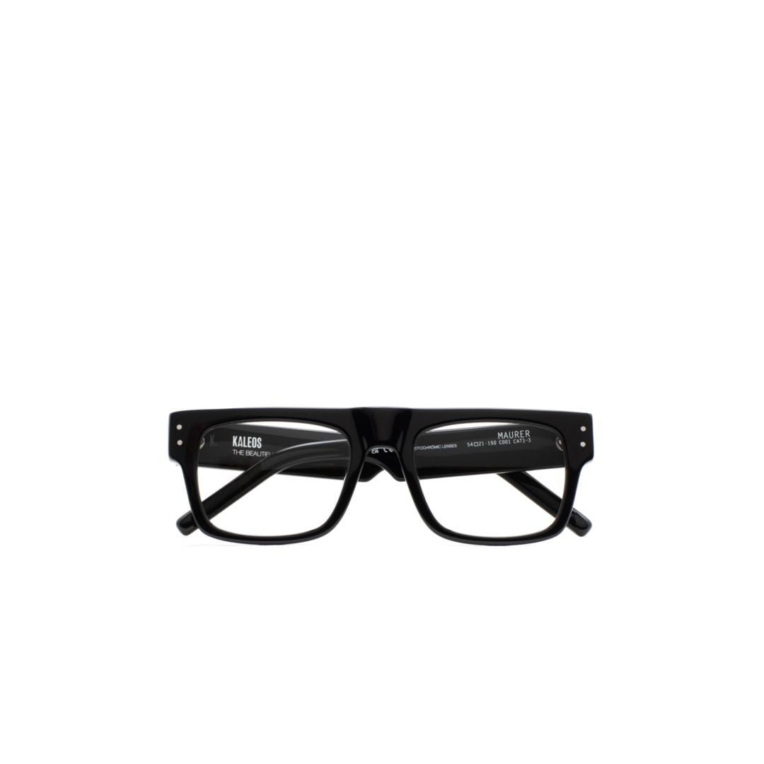 Kaleos Maurer Rectangular Thick-Frame Sunglasses With Timeless Design