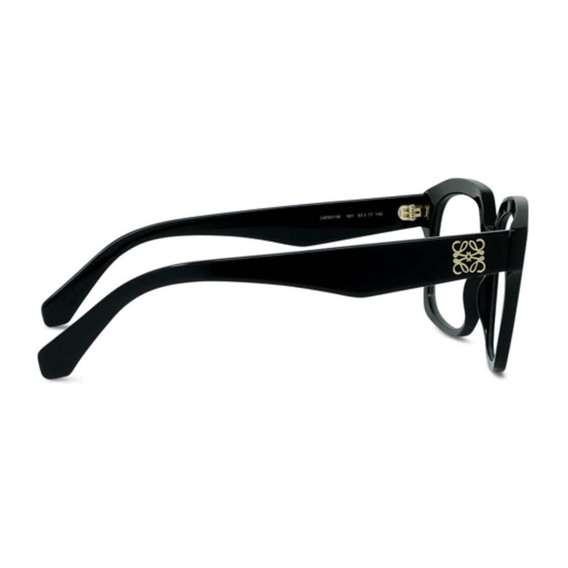 Loewe Black Anagram Acetate Square Sunglasses