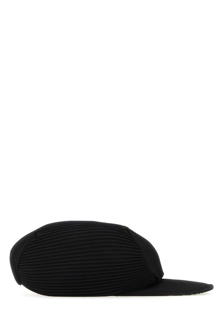 Homme Plissé Issey Miyake Black Polyester Baseball Cap