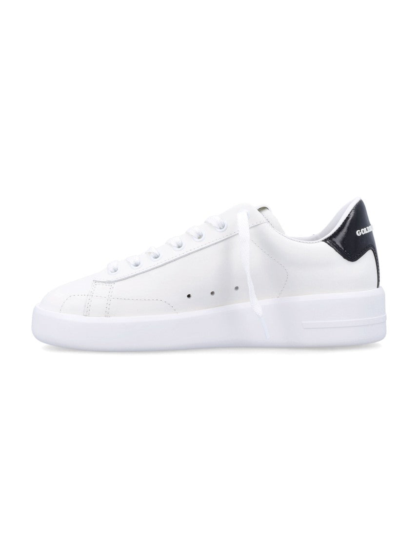 Golden Goose White Pure Star Leather Sneakers