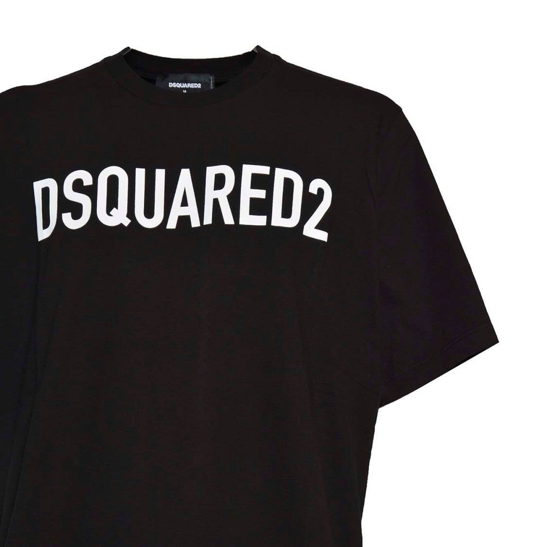 Dsquared2 Black Cotton Loose Fit T-Shirt