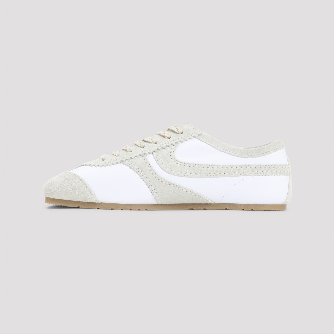 Dries Van Noten White Leather Sneakers