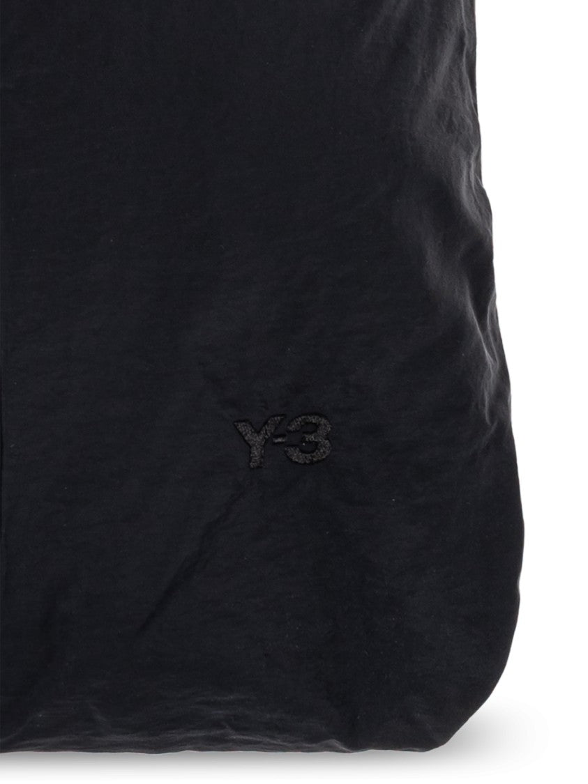 Y-3 Padded Stripes Logo Tote Bag