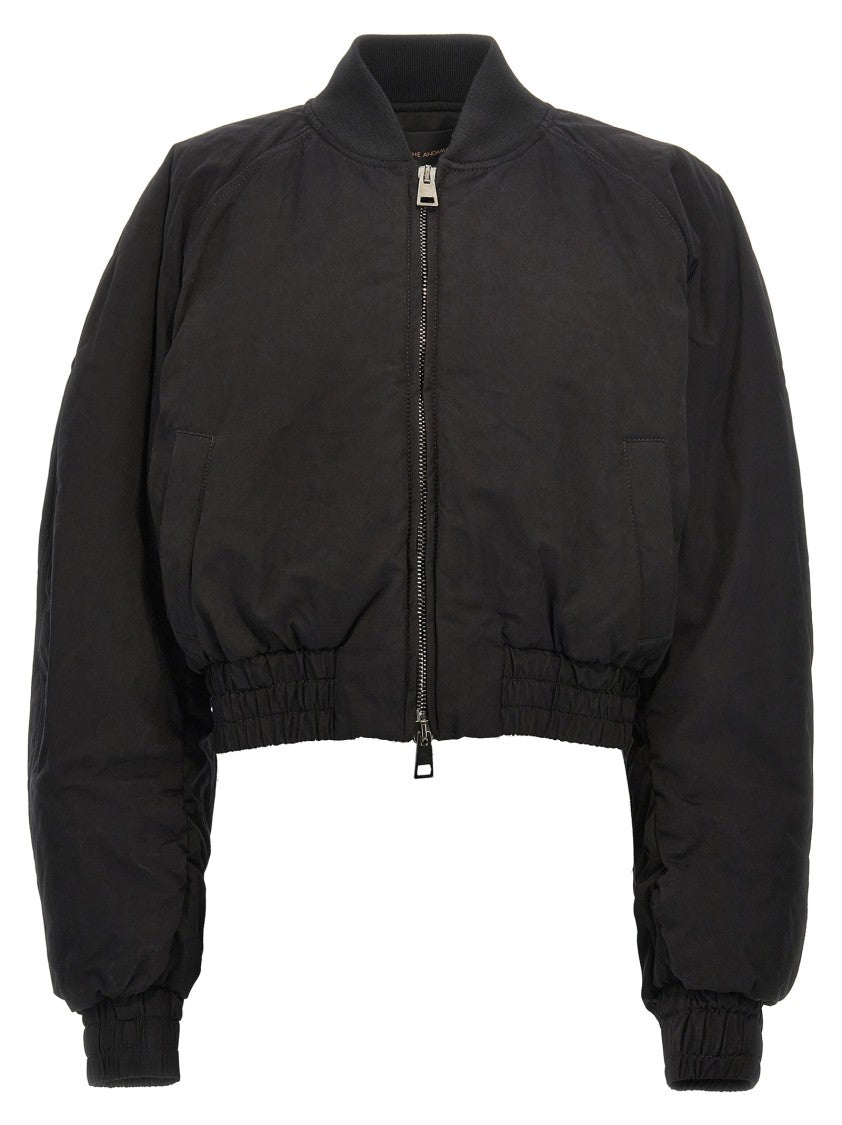 The Andamane Sierra' Cropped Bomber Jacket