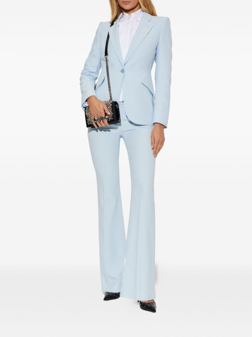 Alexander Mcqueen Tailored Jacket With Structured Silhouette