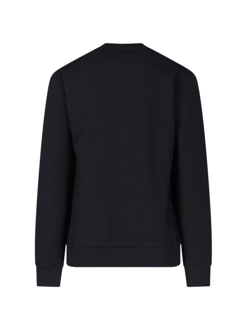 Dolce & Gabbana Logo Crewneck Sweatshirt – Black