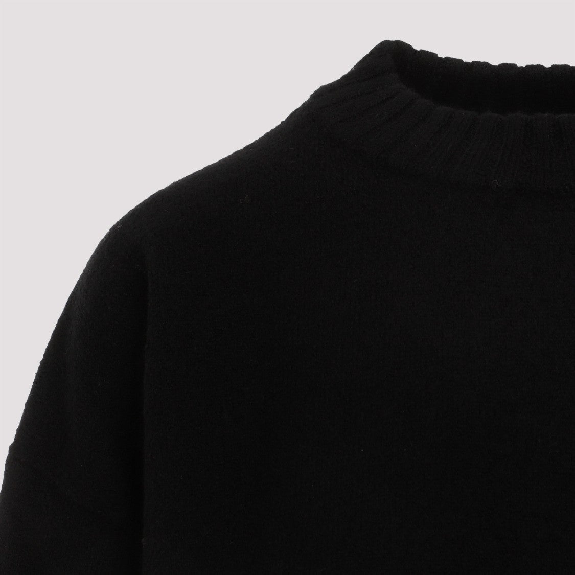 Jil Sander Black Wool Pullover