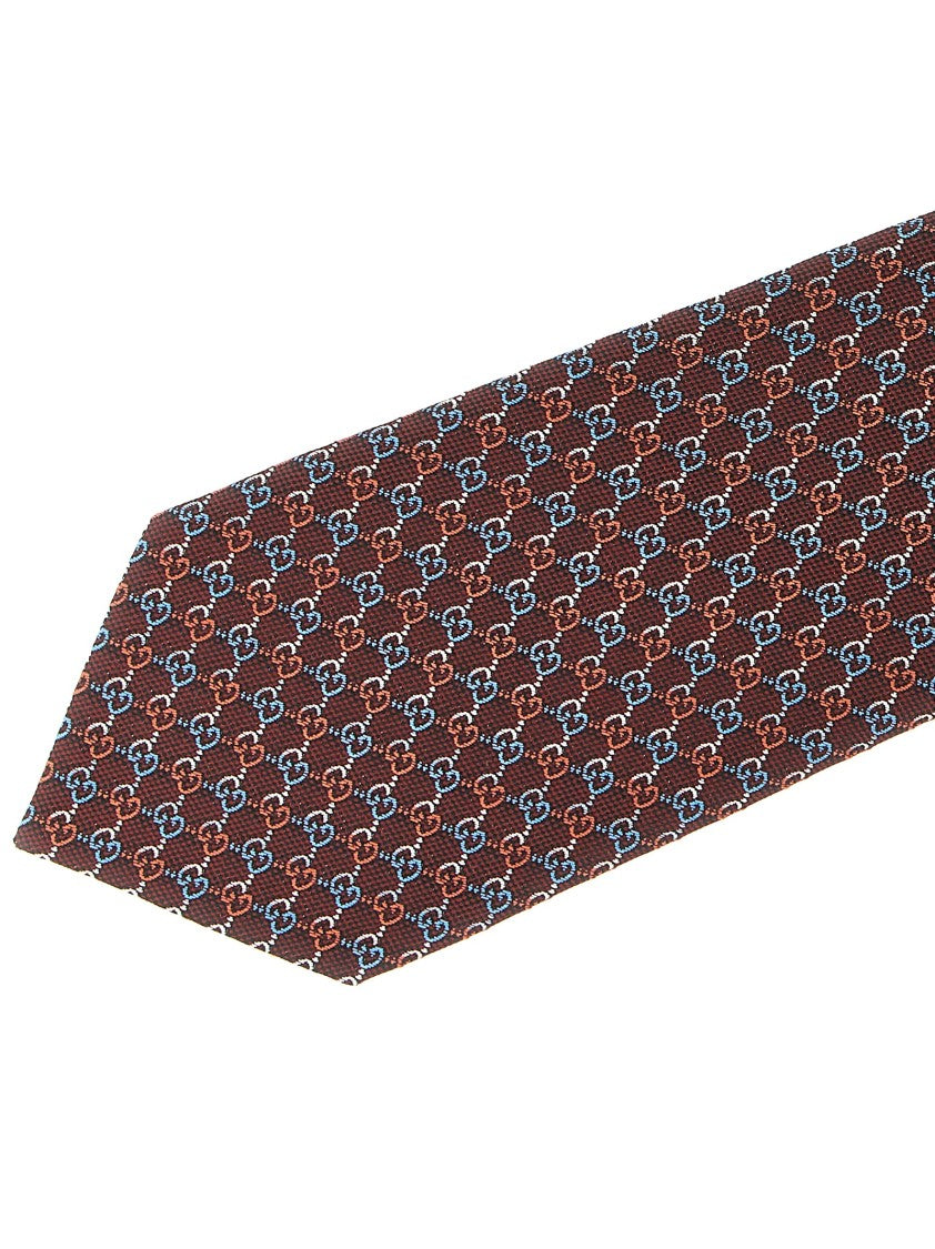 Gucci Gg Silk Tie