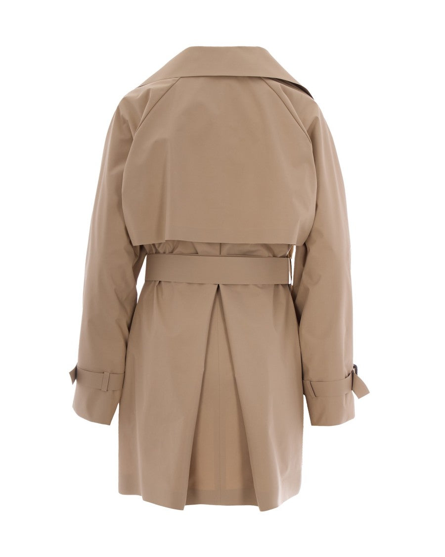 Max Mara Beige Short Trench