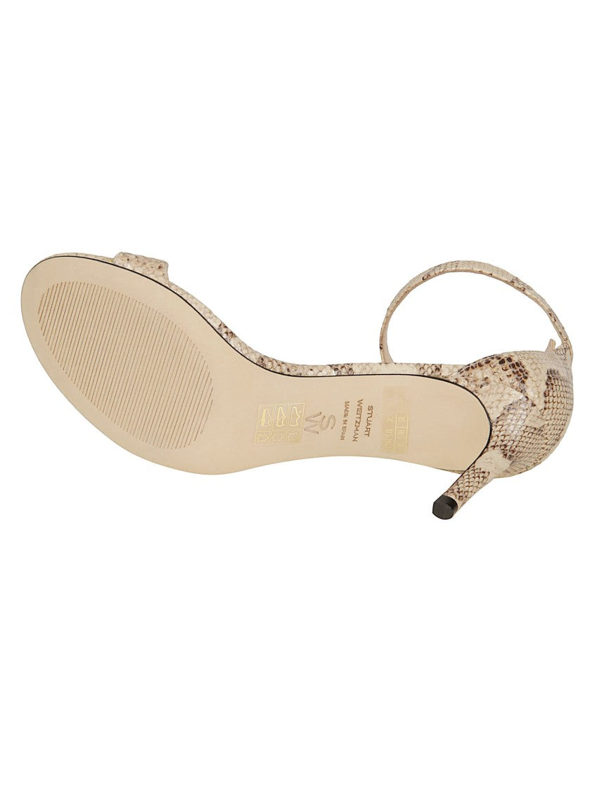 Stuart Weitzman Nudist Ii 75 Calf Leather Sandals