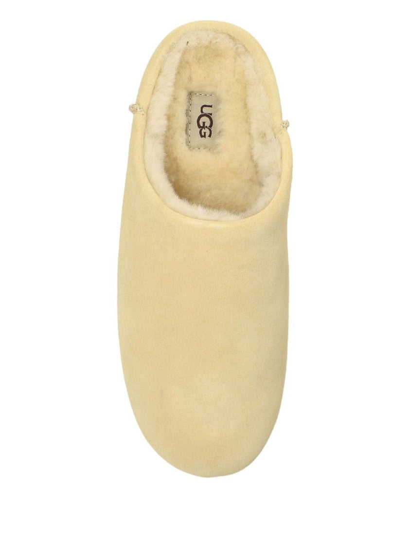 Ugg Slip-On Sandals With Suede Leather Upper