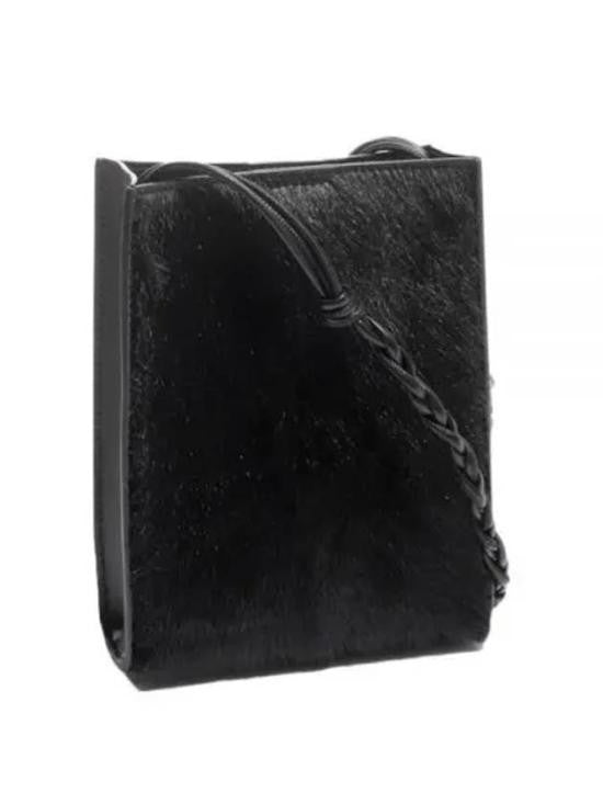 Jil Sander Structured Crossbody Bag With Braided Strap Detail