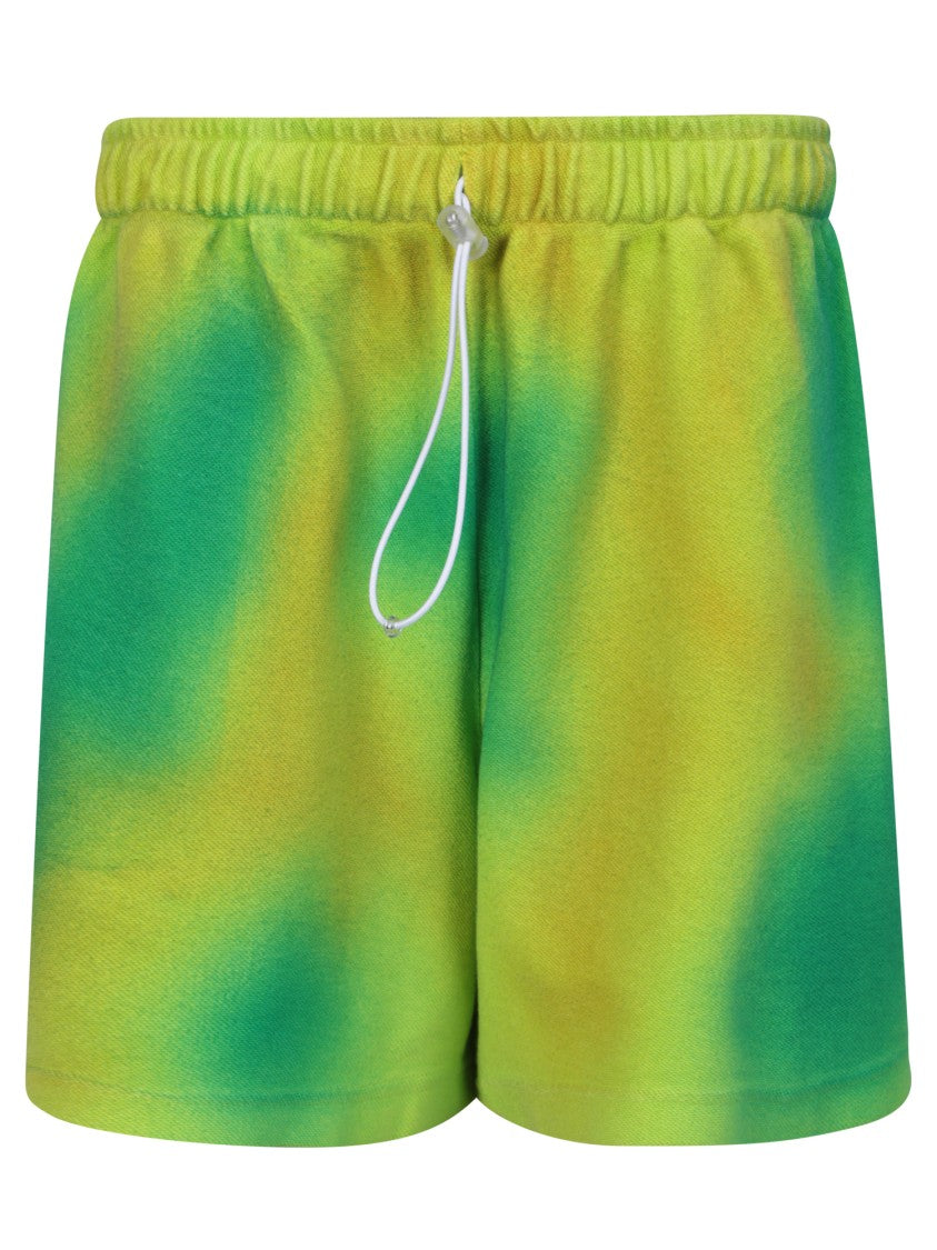 Bonsai Green Loose-Fit Shorts