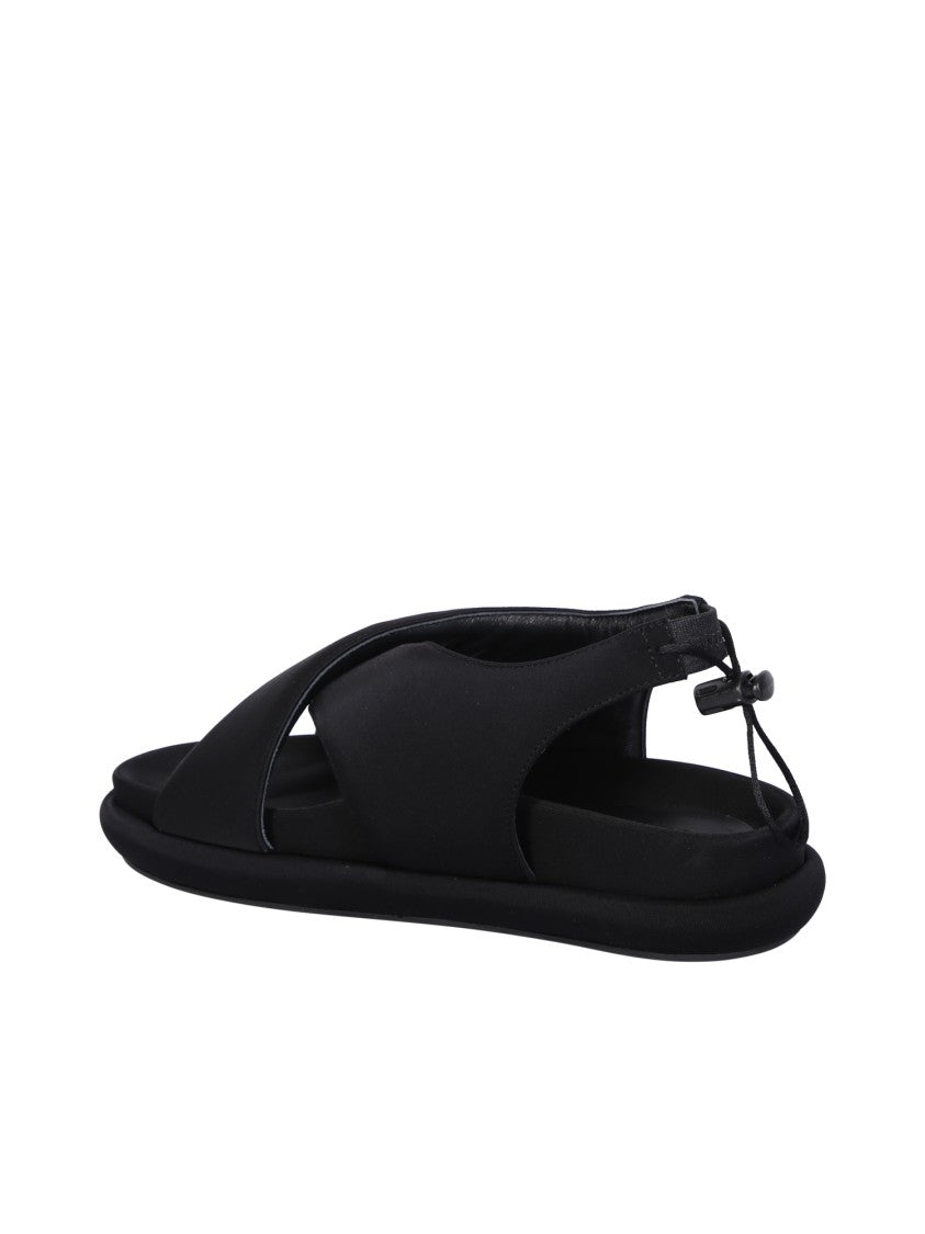 Gia Borghini Black Platform Sandals
