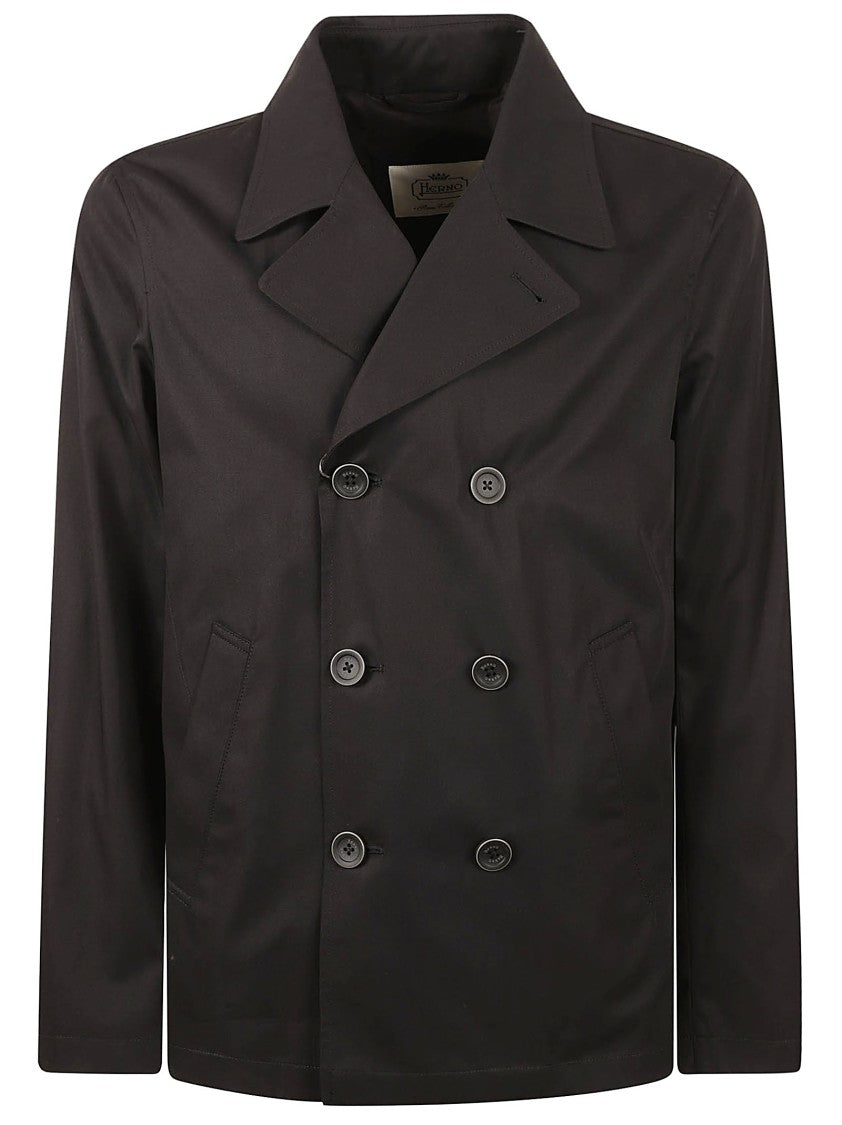 Herno Classic Double-Breasted Herno Coat
