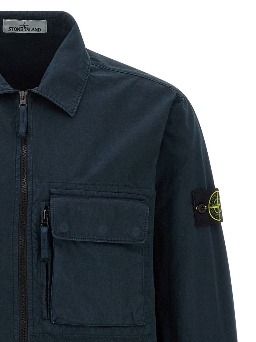 Stone Island 'Rws' Cotton Overshirt