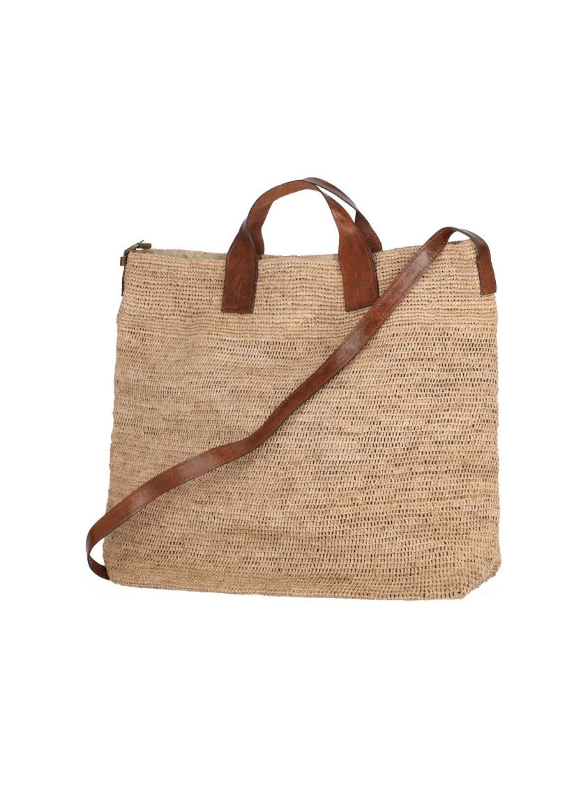 Ibeliv "Flamingo" Tote Bag - Brown