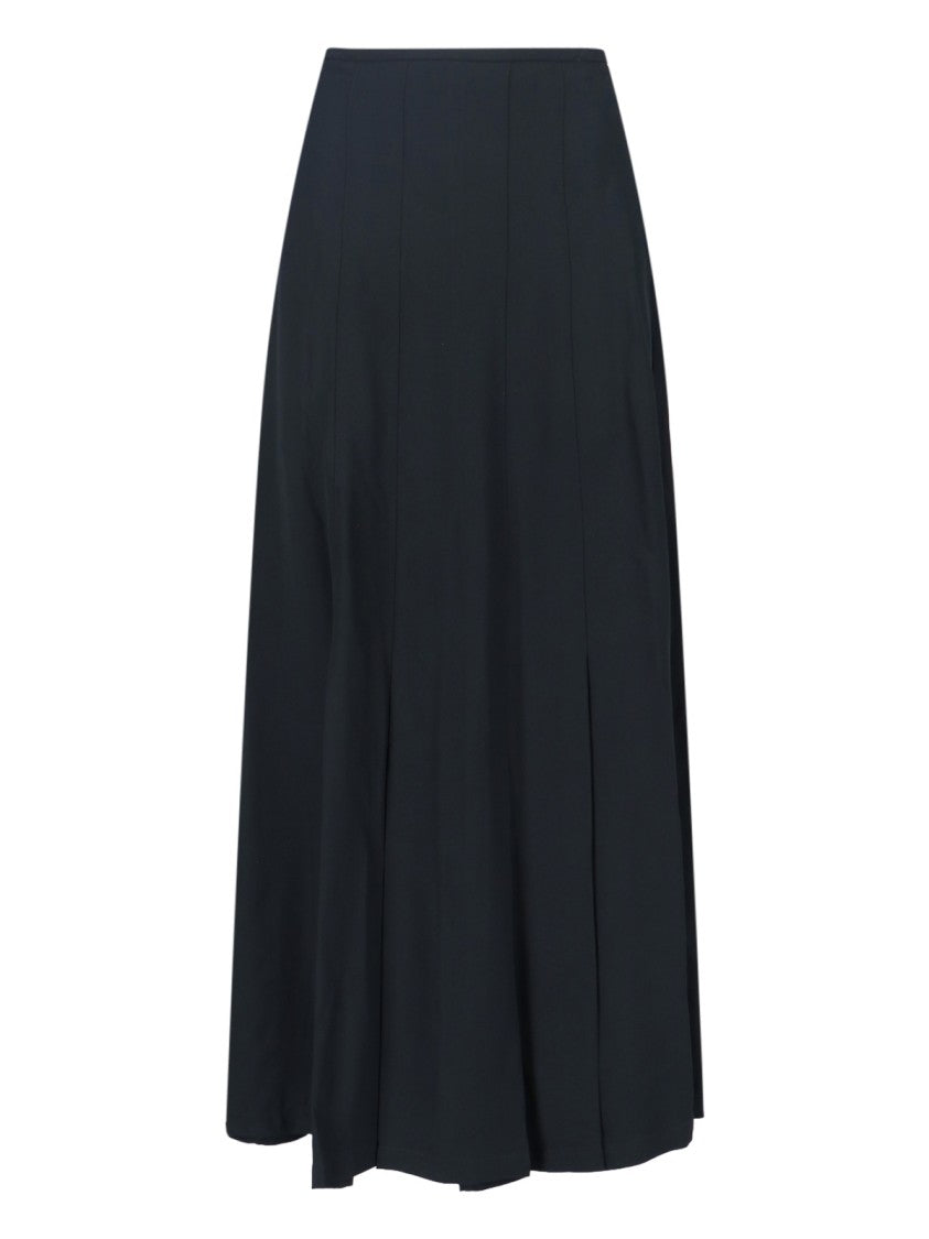 Aspesi Classic Black Skirt With Silhouette