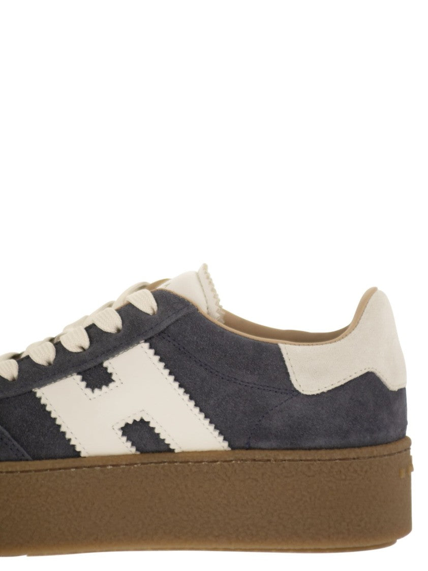 Hogan Cool - Suede Trainers With Thick Soles