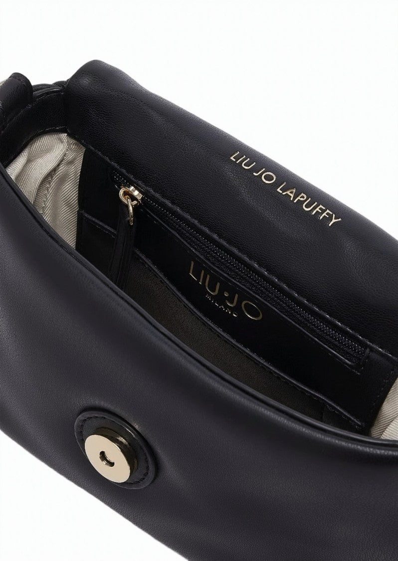 Liu Jo Lapuffy Nappa Effect Shoulder Bag