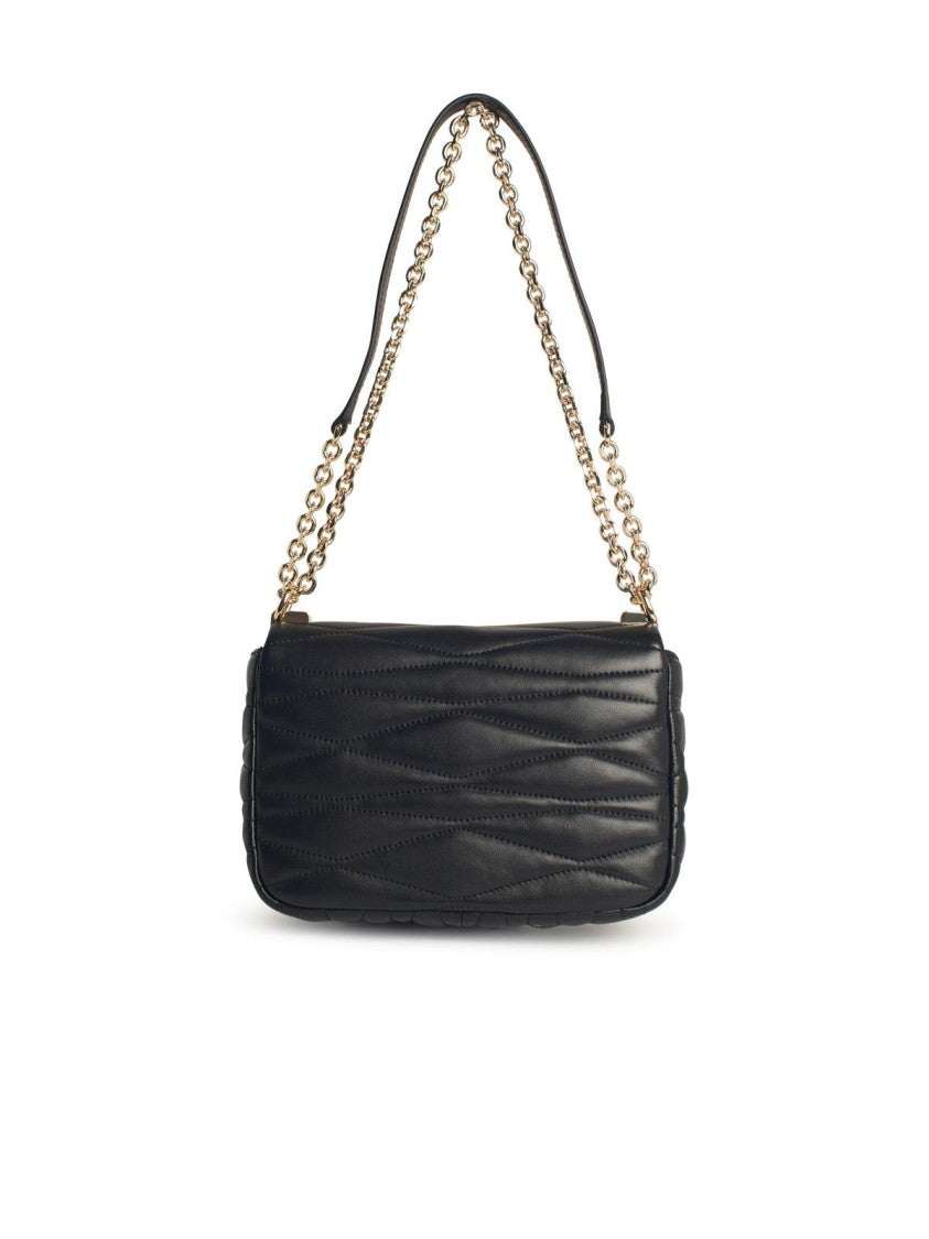 Furla 1927' Small Black Leather Crossbody Bag