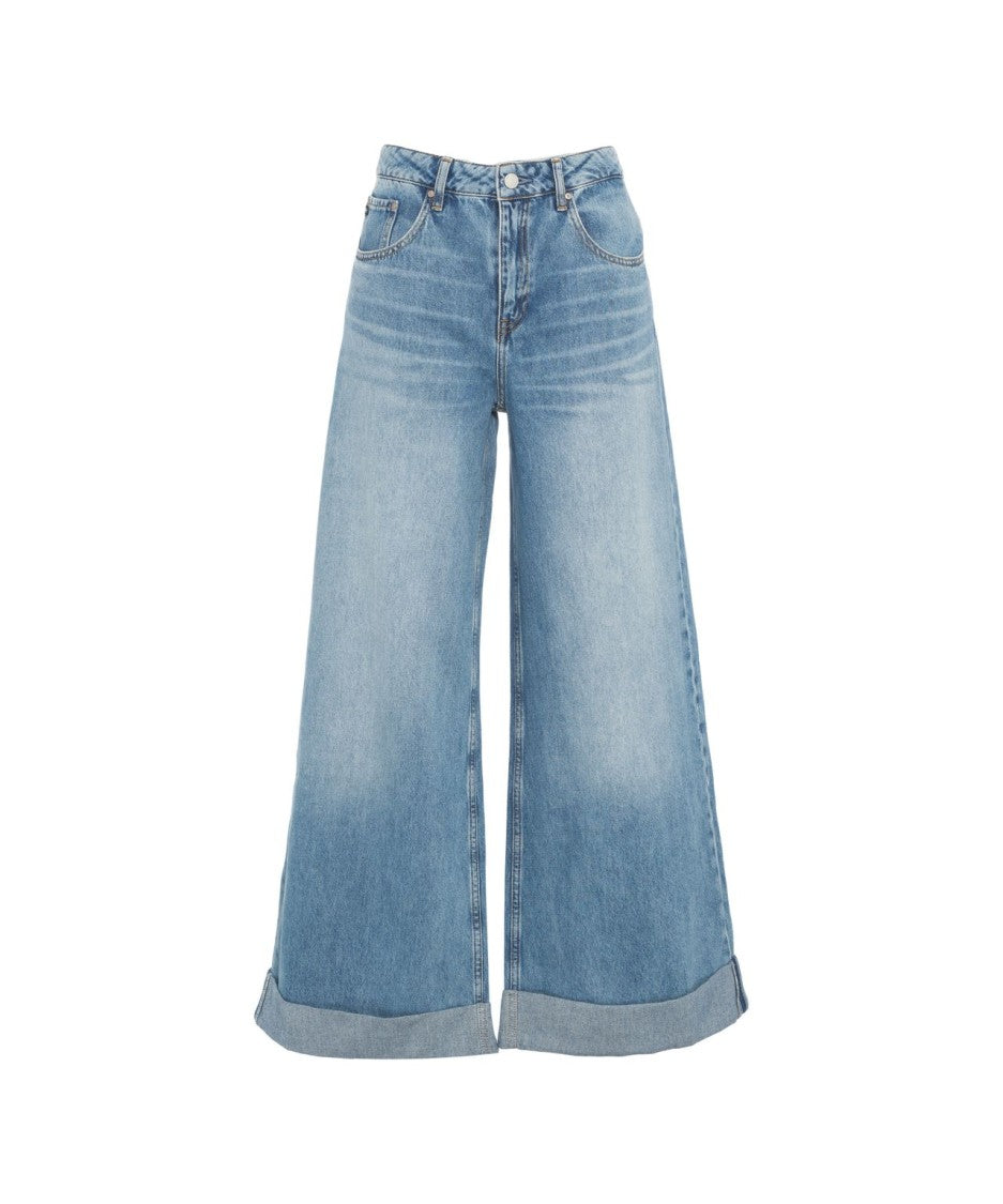 Ag Jeans Wide Leg Jeans With High Waist