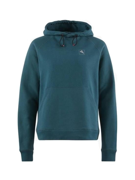 Klattermusen Cropped Hoodie With Adjustable Drawstring And Raglan Sleeves