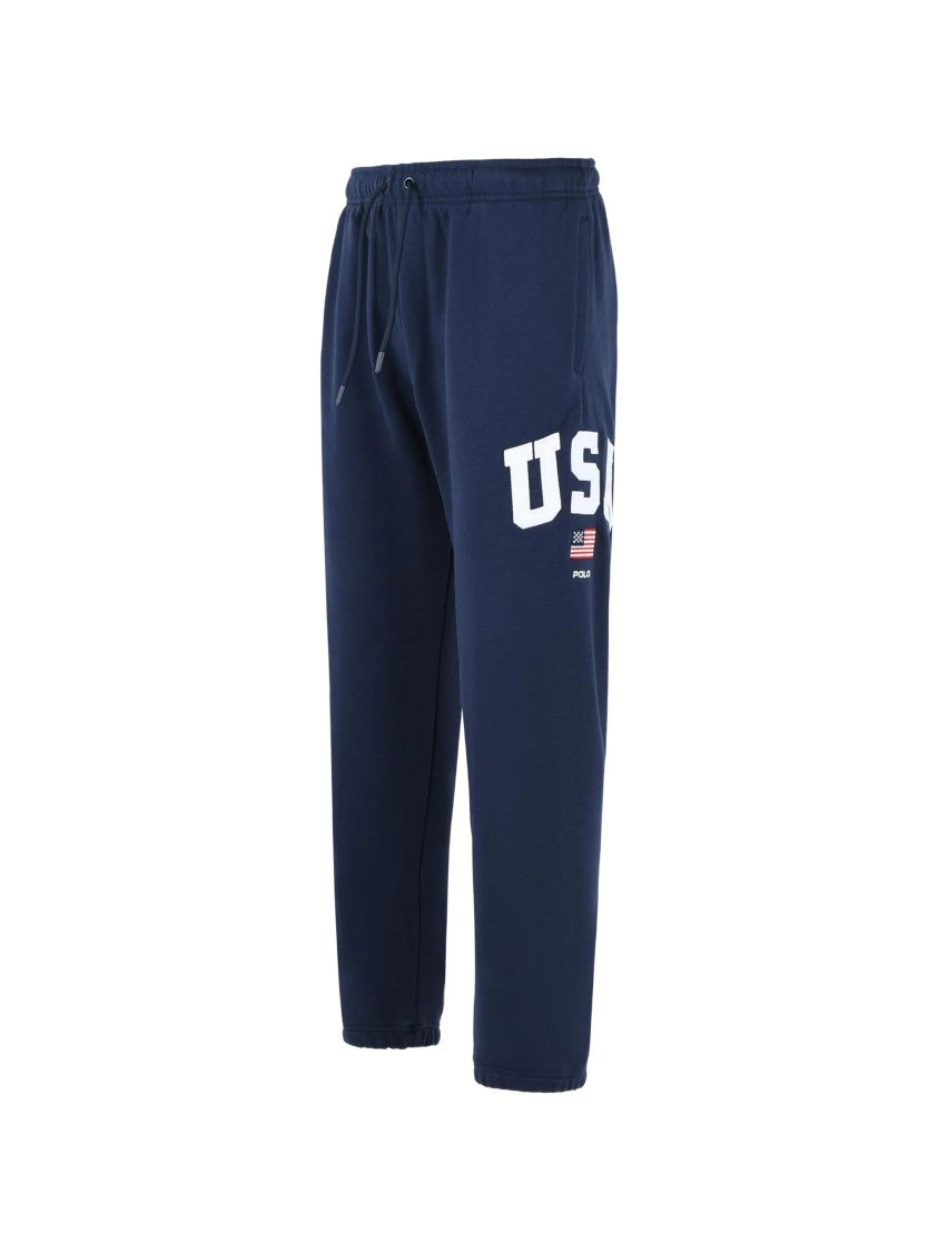 Polo Ralph Lauren Navy Sweatpant Relaxed Fit Cotton Sweatpants