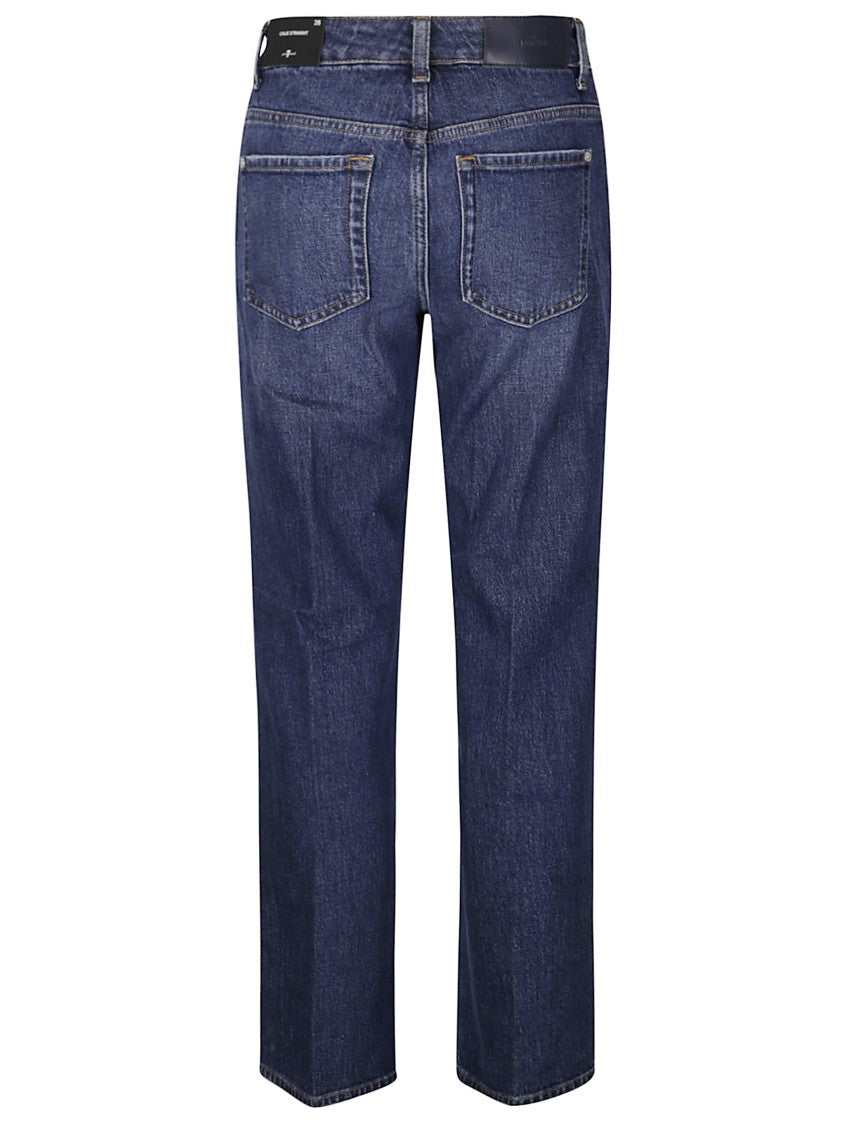 7 For All Mankind Calie Straight Radar Jeans