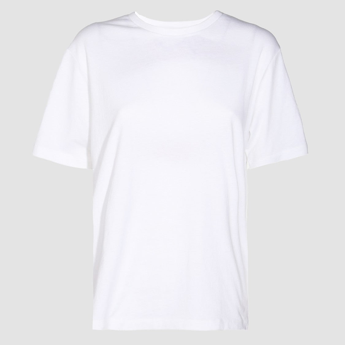 Khaite White Cotton T-Shirt