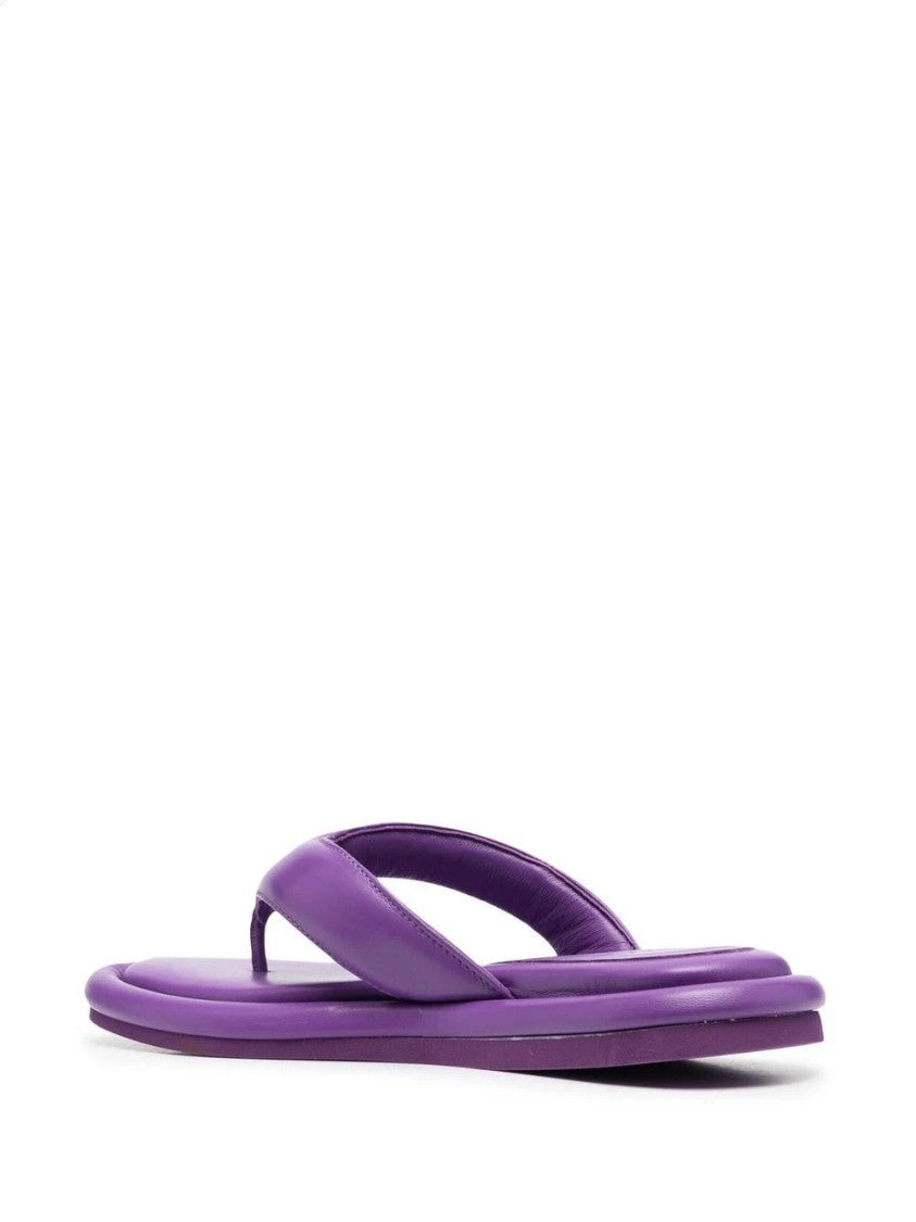 Gia Borghini Gia 5 New Leather Flip-Flops