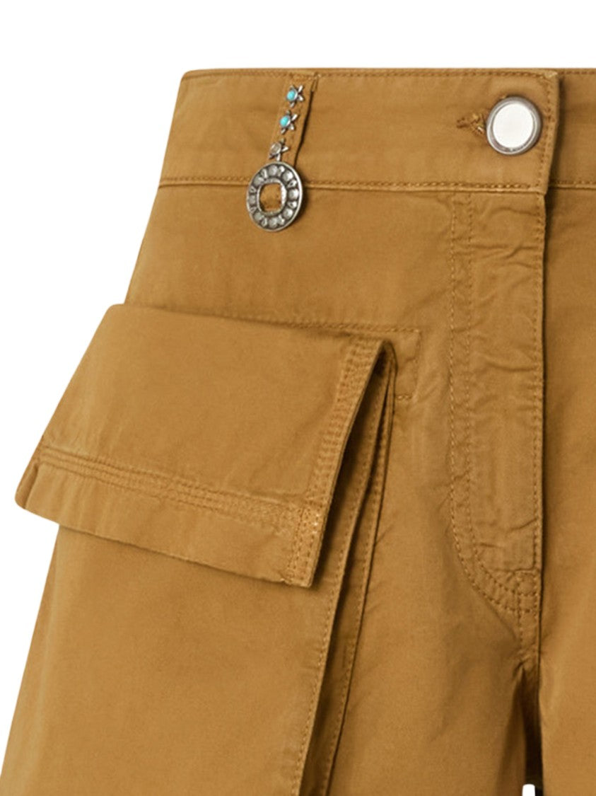 Pinko Campobasso Cotton Shorts