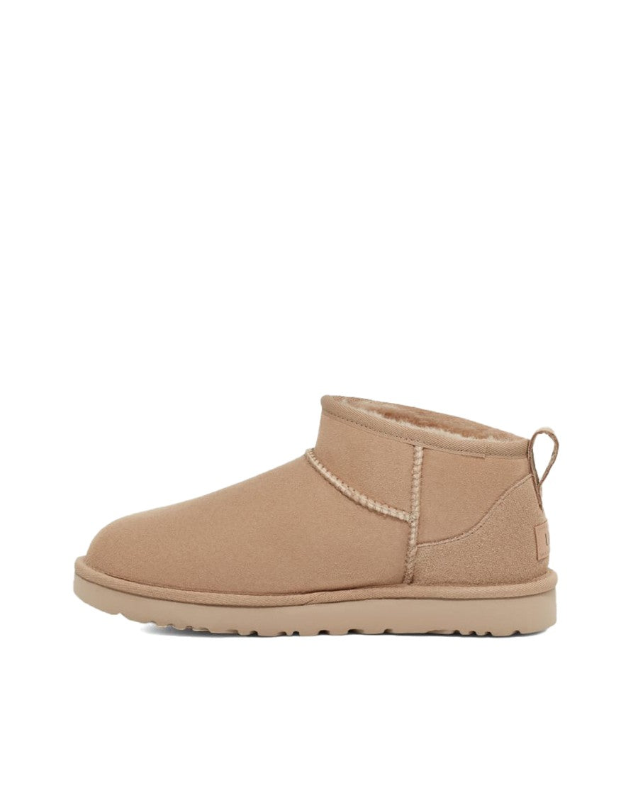 Ugg Sand Classic Ultra Mini Ankle Boots